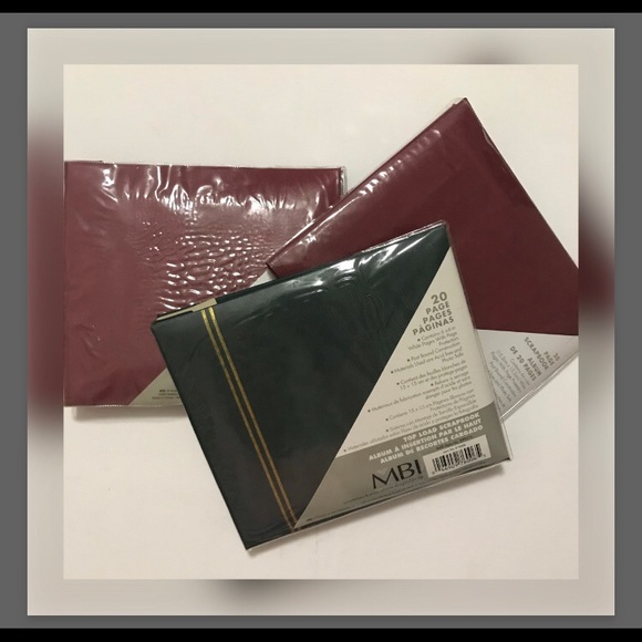 Other - NWT MBI Top Load Scrapbook Albums - Bundle Of 3